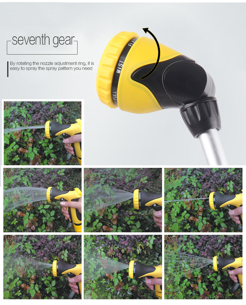 pistola de agua de aluminio