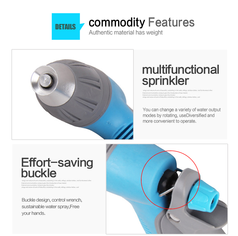 Boquilla Pistola De Agua Para Jardiner&iacute;a