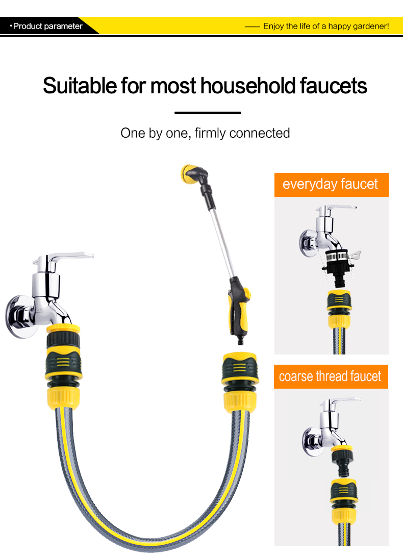 Detalles de la pistola de agua de aluminio.