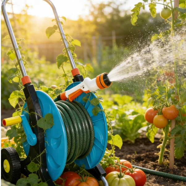 ¿Listo para encontrar el carrete de manguera de jardín perfecto?