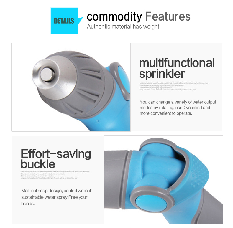  caracter&iacute;sticas de la comunidad de pistola de agua