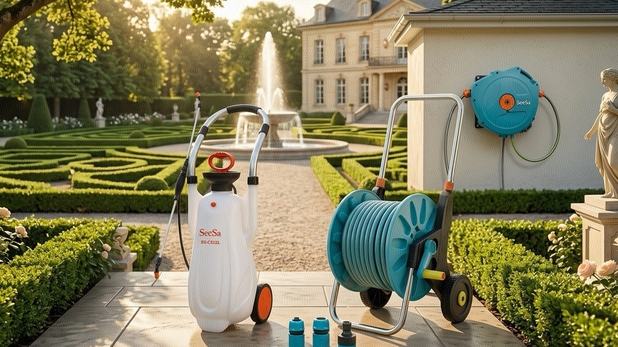 Cómo elegir un carrete y un carrito para manguera de jardín: la guía definitiva para el comprador de balcones pequeños y jardines de villas grandes